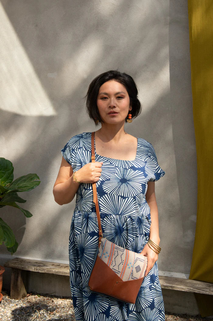 Sac Woodstock tissage orange de Kazak