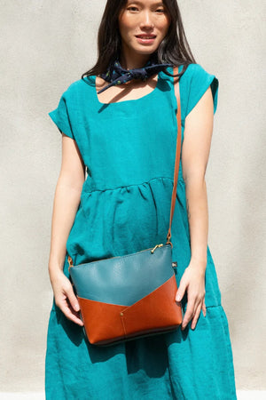 Sac Woodstock turquoise de Kazak