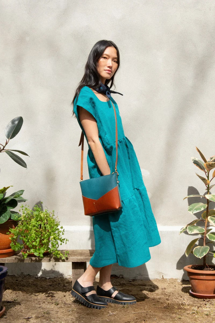 Sac Woodstock turquoise de Kazak