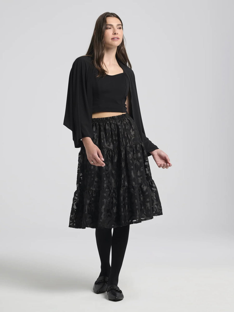 Foulard zoe noir de Kollontaï