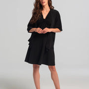 Foulard zoe noir de Kollontaï