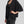Foulard zoe noir de Kollontaï