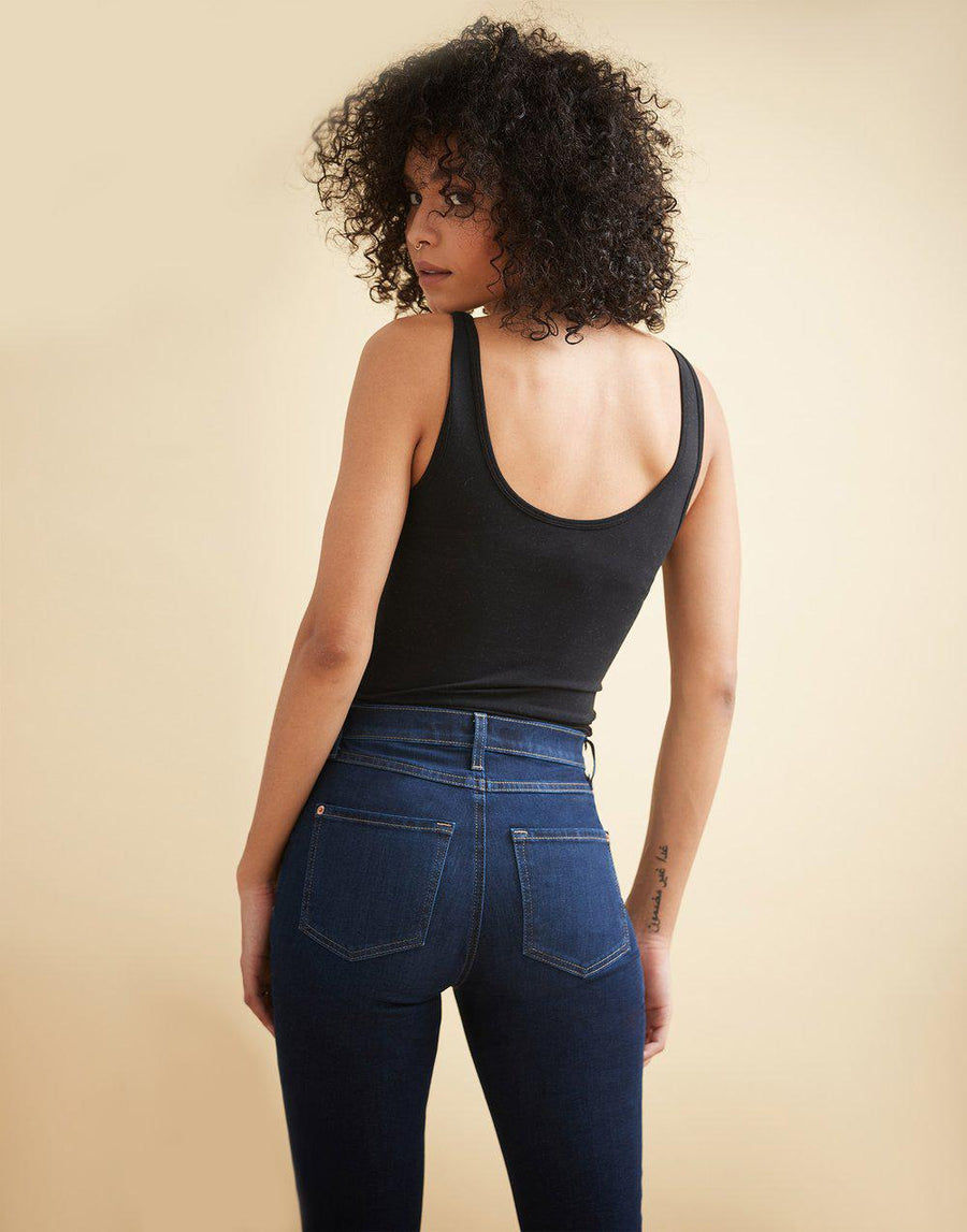 Jeans Rachel DK Indie taille haute et coupe droite de Yoga Jeans