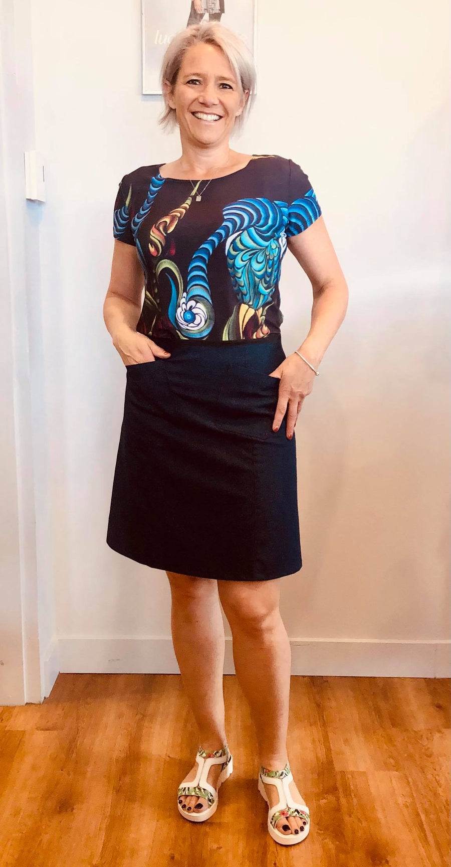 Jupe Denim avec poches de Desserts and Skirts