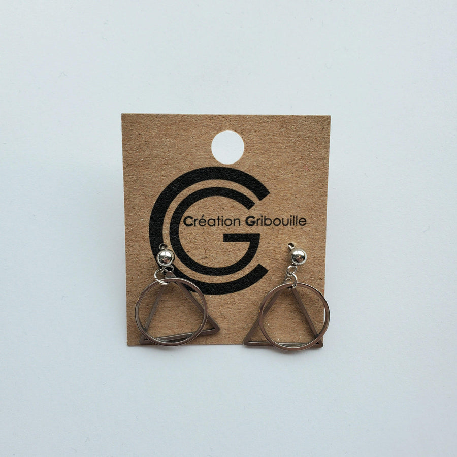 Boucles d'oreilles #293 de Gribouille