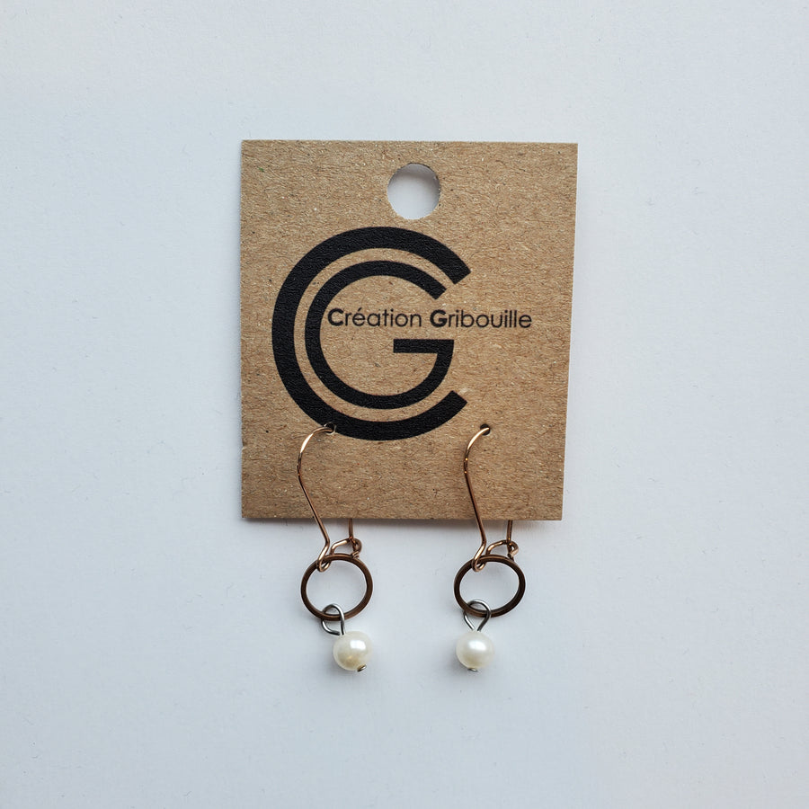 Boucles d'oreilles #285 de Gribouille