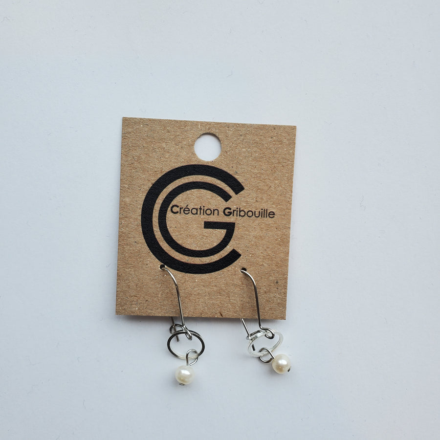 Boucles d'oreilles #287 de Gribouille