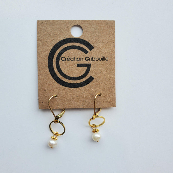 Boucles d'oreilles #284 de Gribouille