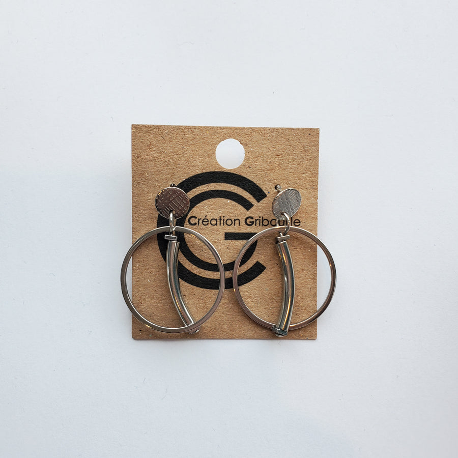 Boucles d'oreilles #317 de Gribouille