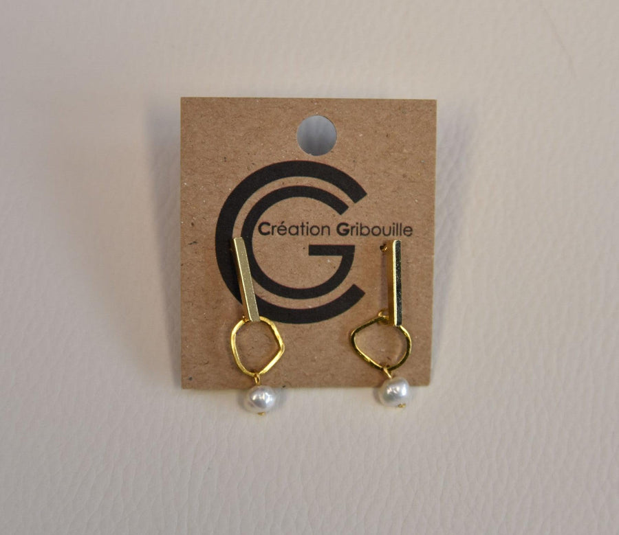 Boucles d'oreilles #265 de Gribouille