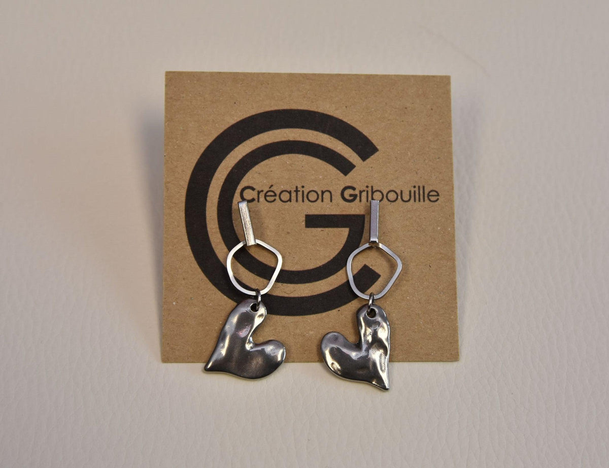 Boucles d'oreilles #273 de Gribouille