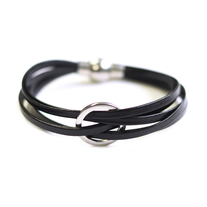 Bracelet Lara noir de Cré-Art  5100B