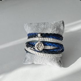 Bracelet marine cobalt 7 pouces medium #7 de Maristella