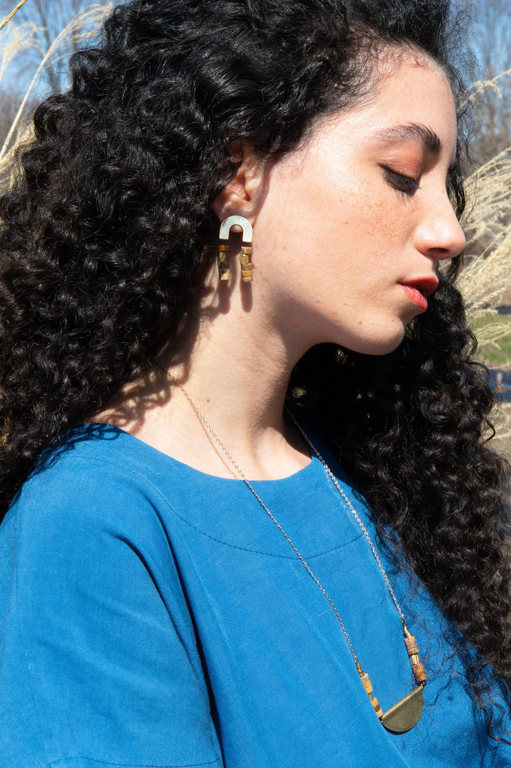 Boucles d'oreilles Aversa 2 couleurs offertes de Kazak