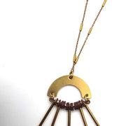 Collier Pompei noir de Kazak