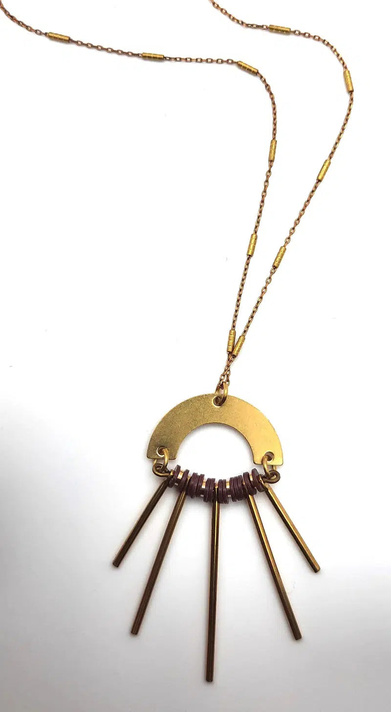 Collier Pompei noir de Kazak