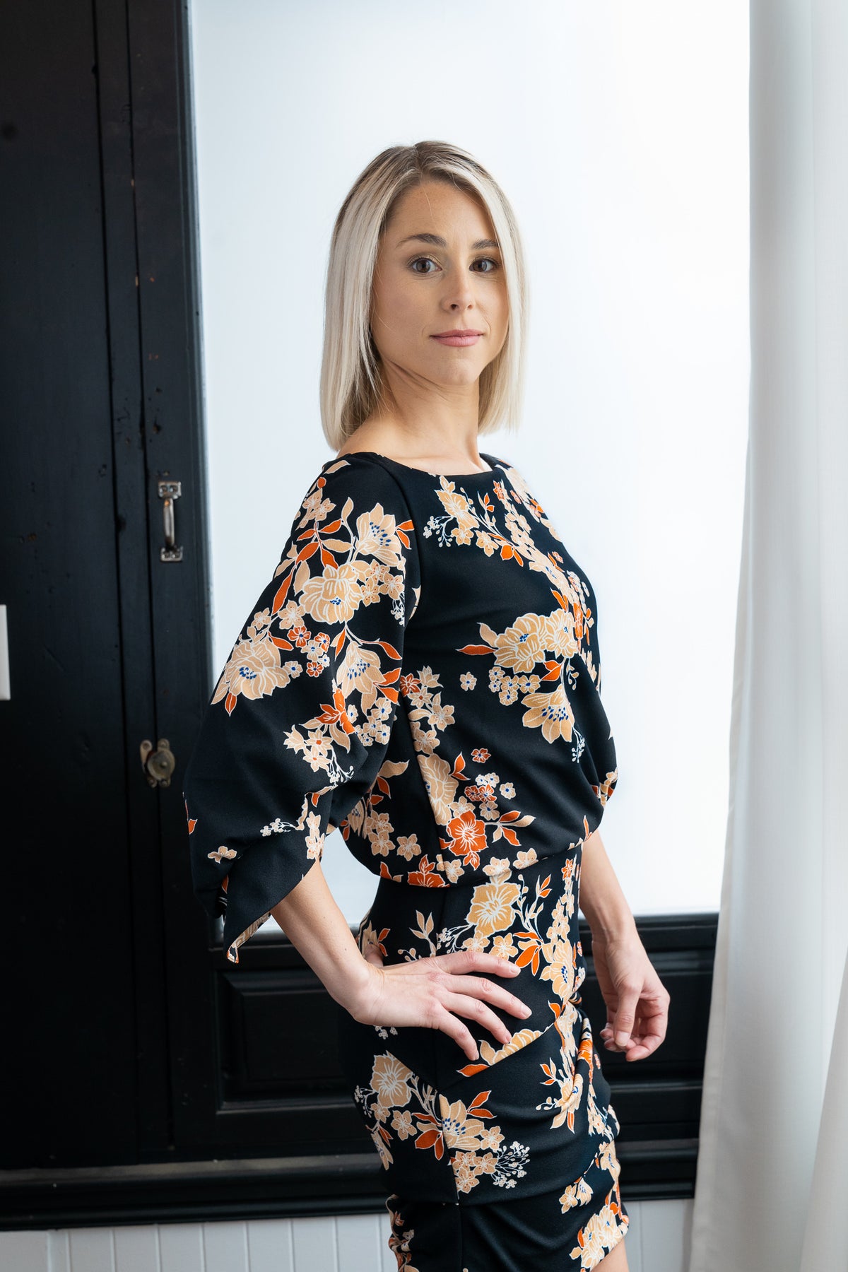 Robe Sisi noire de Inoy Couture