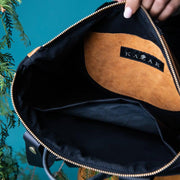 Sac Woodstock mauve de Kazak