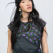 Pochette Amaru noir antique ou noir gold de Kazak