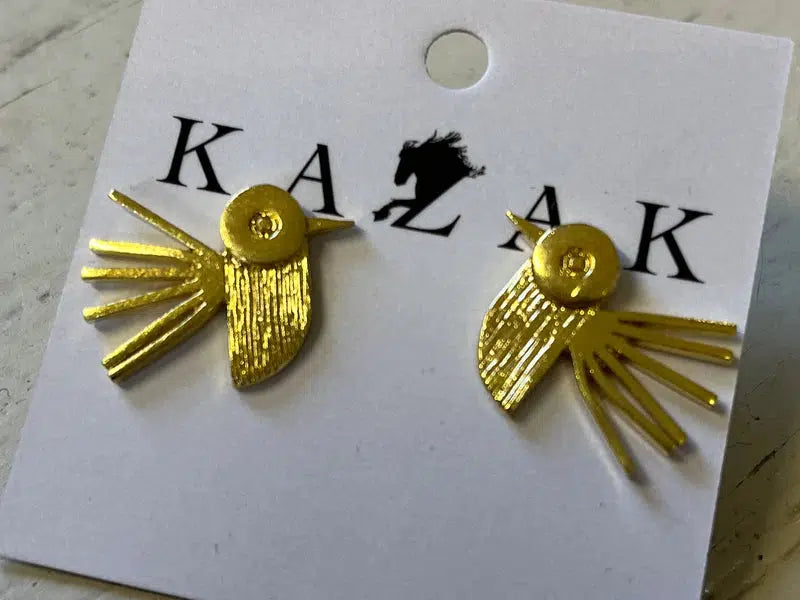 Boucles d'oreilles Pàjaros de Kazak